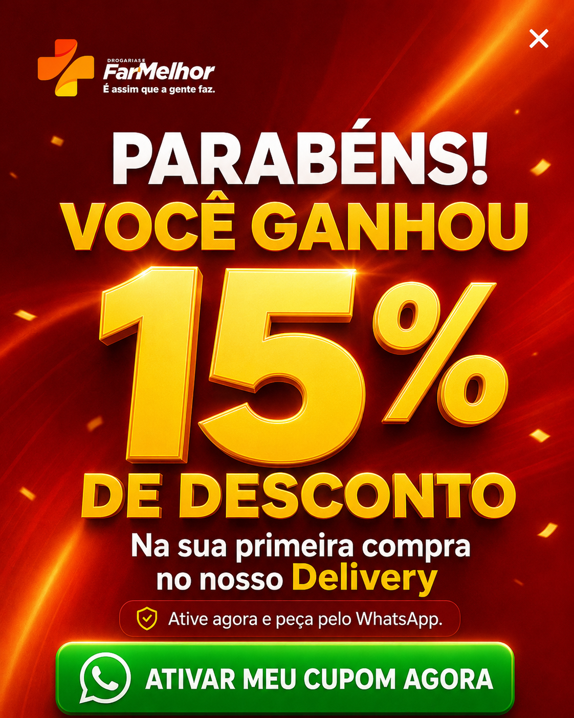 Cupom Especial de Desconto